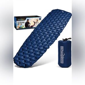 Outdoorsman Lab Ultralight Inflatable Sleeping Pad Air Mattress For Camping